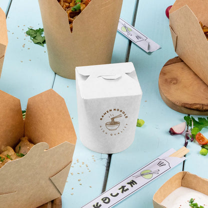 Asiaboxen individuell bedrucken - bedruckte Nudelboxen