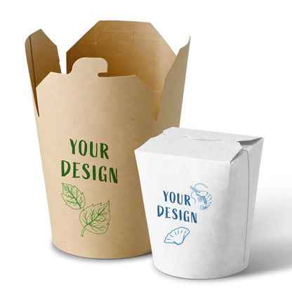 Asiaboxen individuell bedrucken - bedruckte Nudelboxen