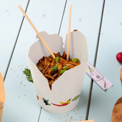 Asiaboxen individuell bedrucken - bedruckte Nudelboxen