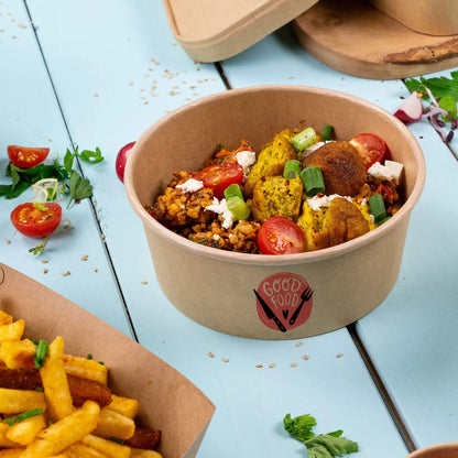 Bedruckte Salatschalen (rund) - Bowls individuell bedruckbar