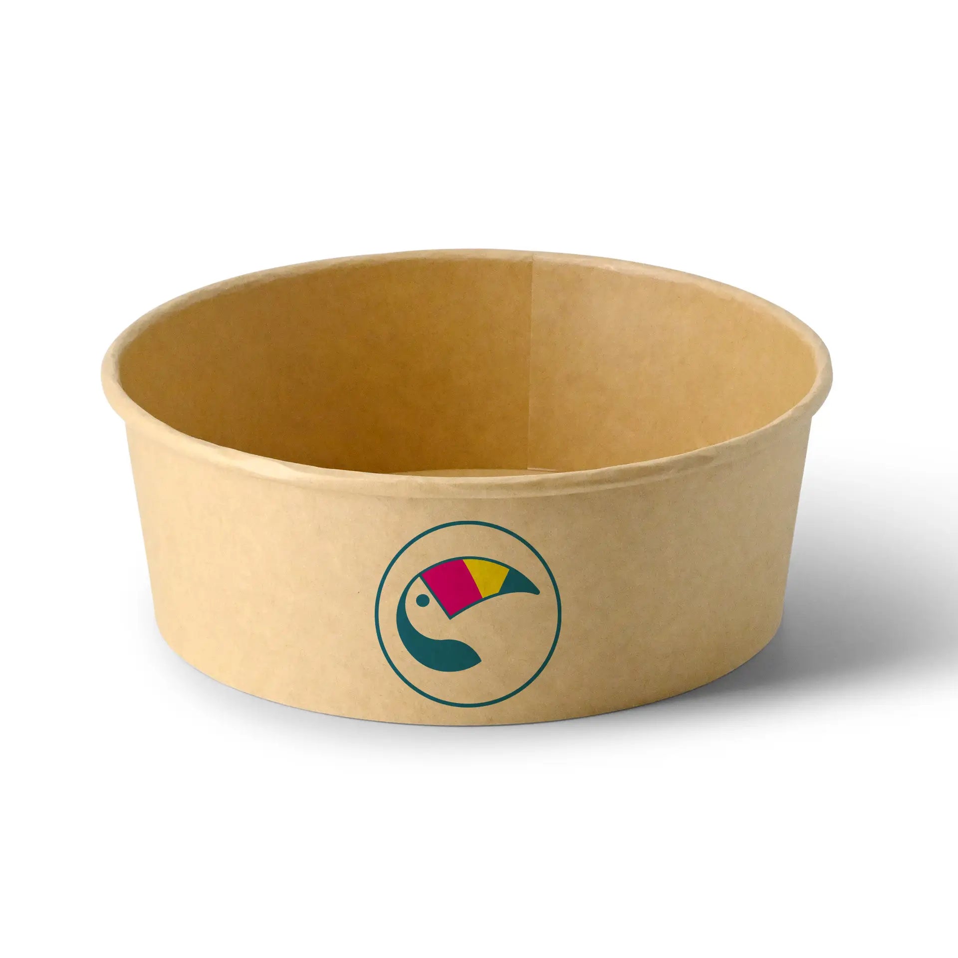 Expresslieferung: Bedruckte Salatschalen (rund) - Bowls individuell bedruckbar