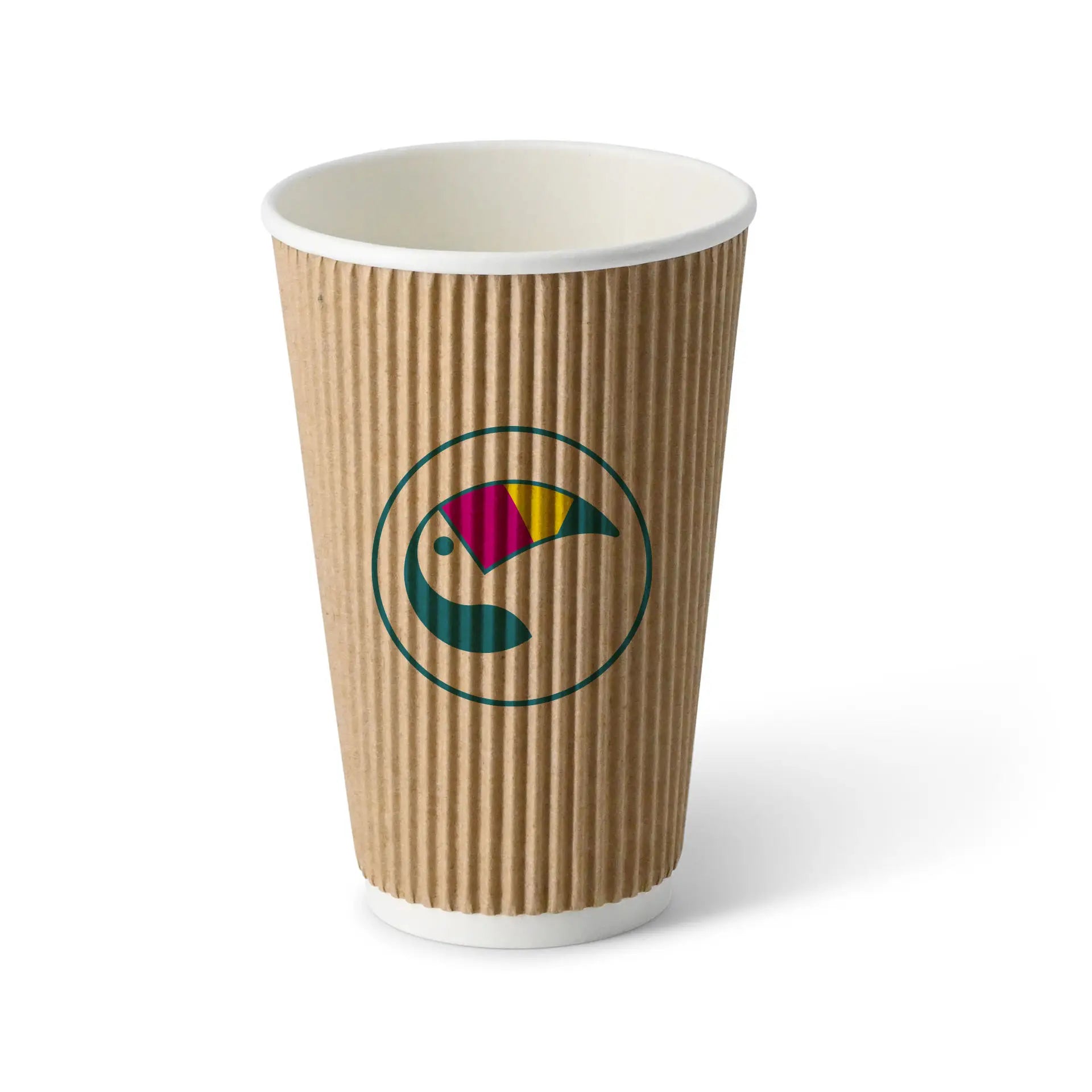 Expresslieferung: Coffee to go Becher - Riffelbecher für Heißgetränke