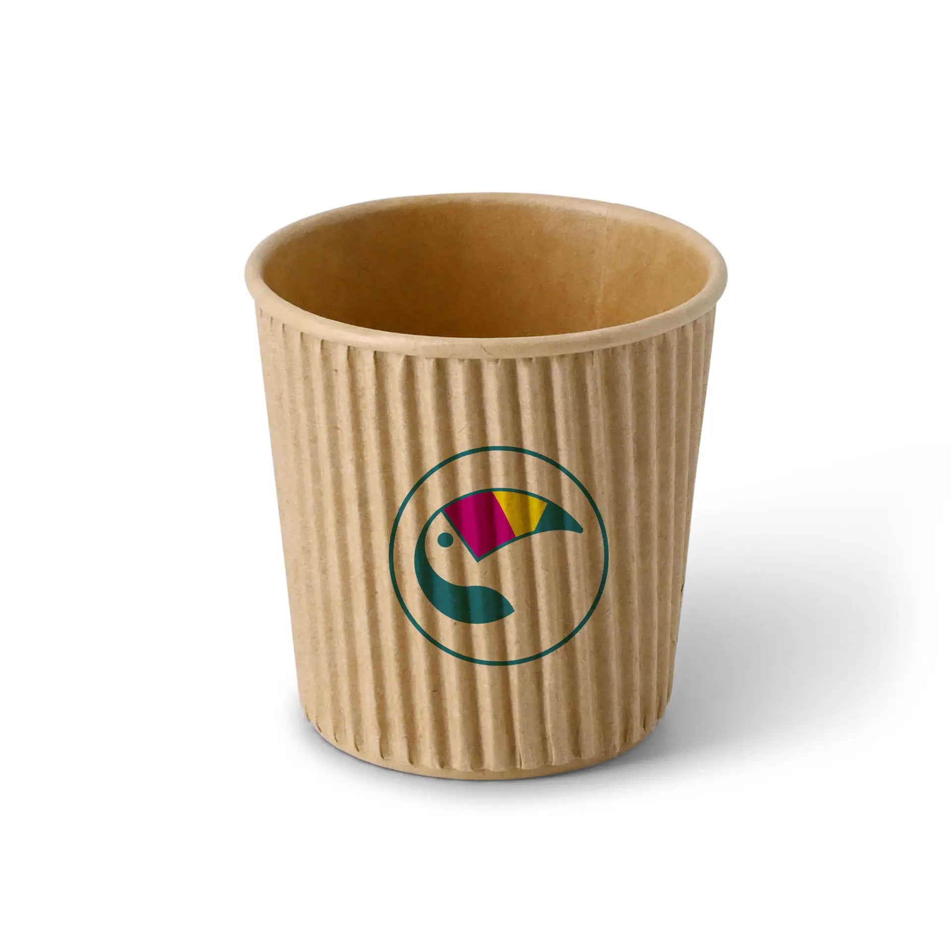 Expresslieferung: Coffee to go Becher - Riffelbecher für Heißgetränke