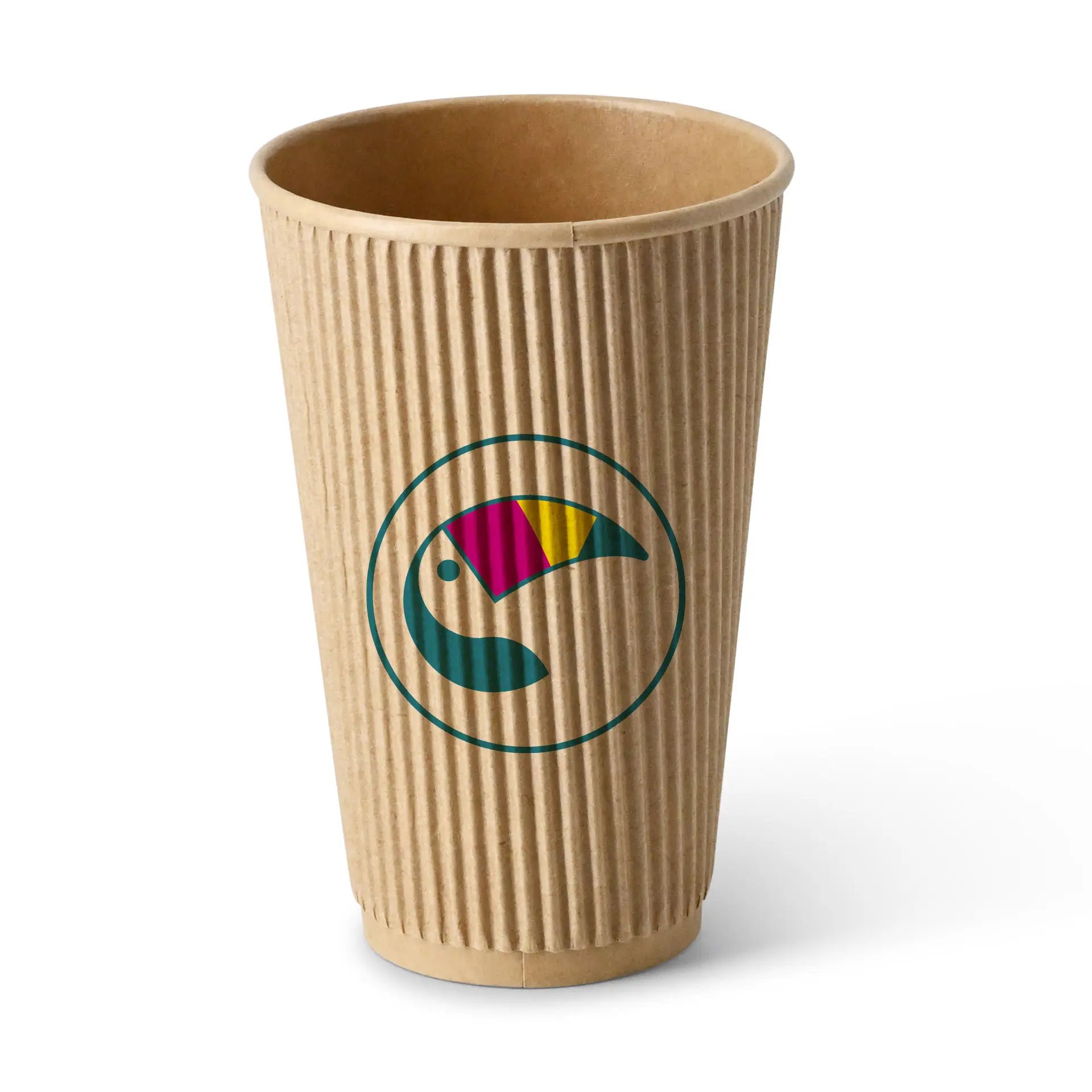 Expresslieferung: Coffee to go Becher - Riffelbecher für Heißgetränke