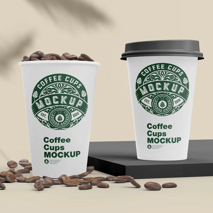 Einwandige bedruckte Pappbecher- Coffee to go Becher mit Logo