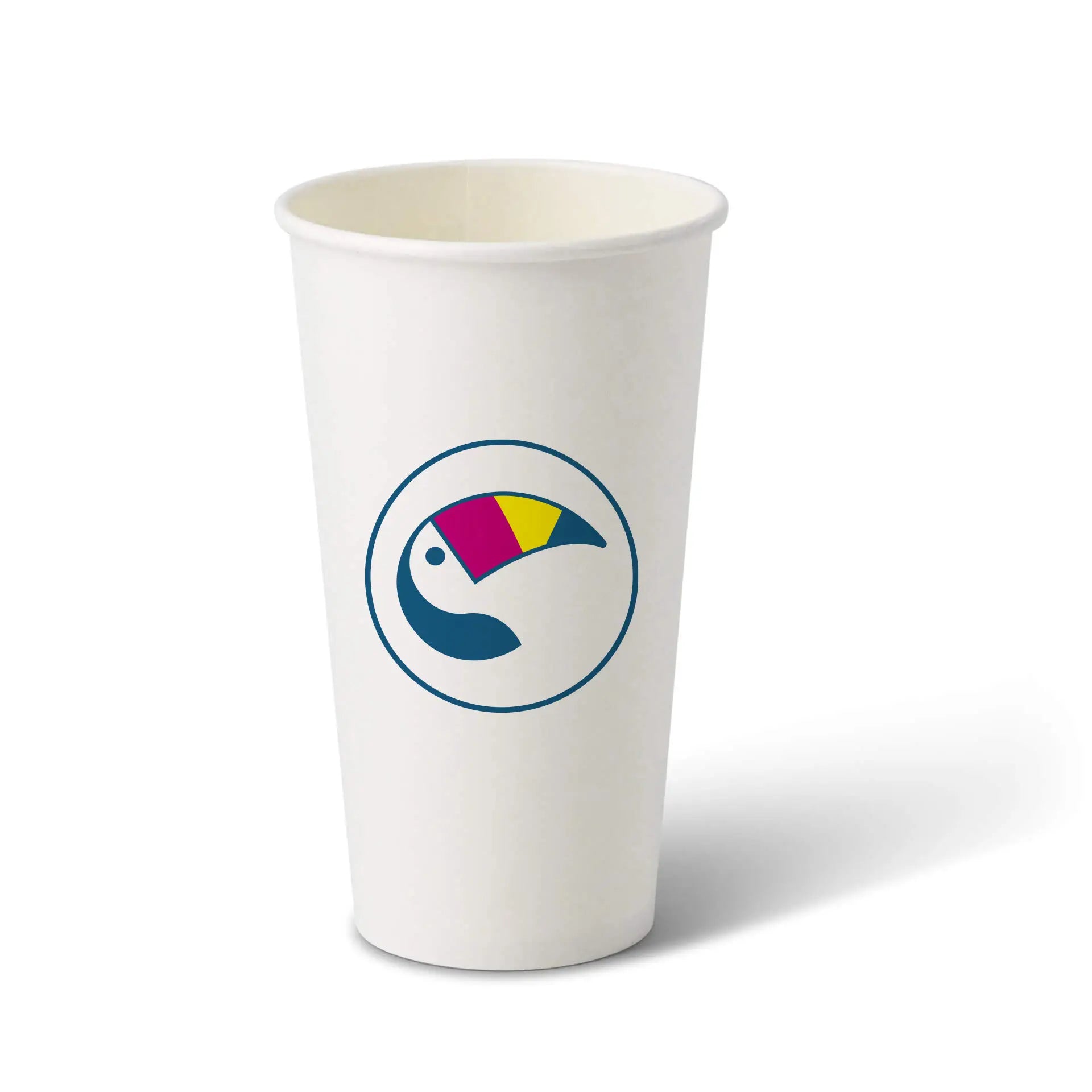Einwandige bedruckte Pappbecher- Coffee to go Becher mit Logo