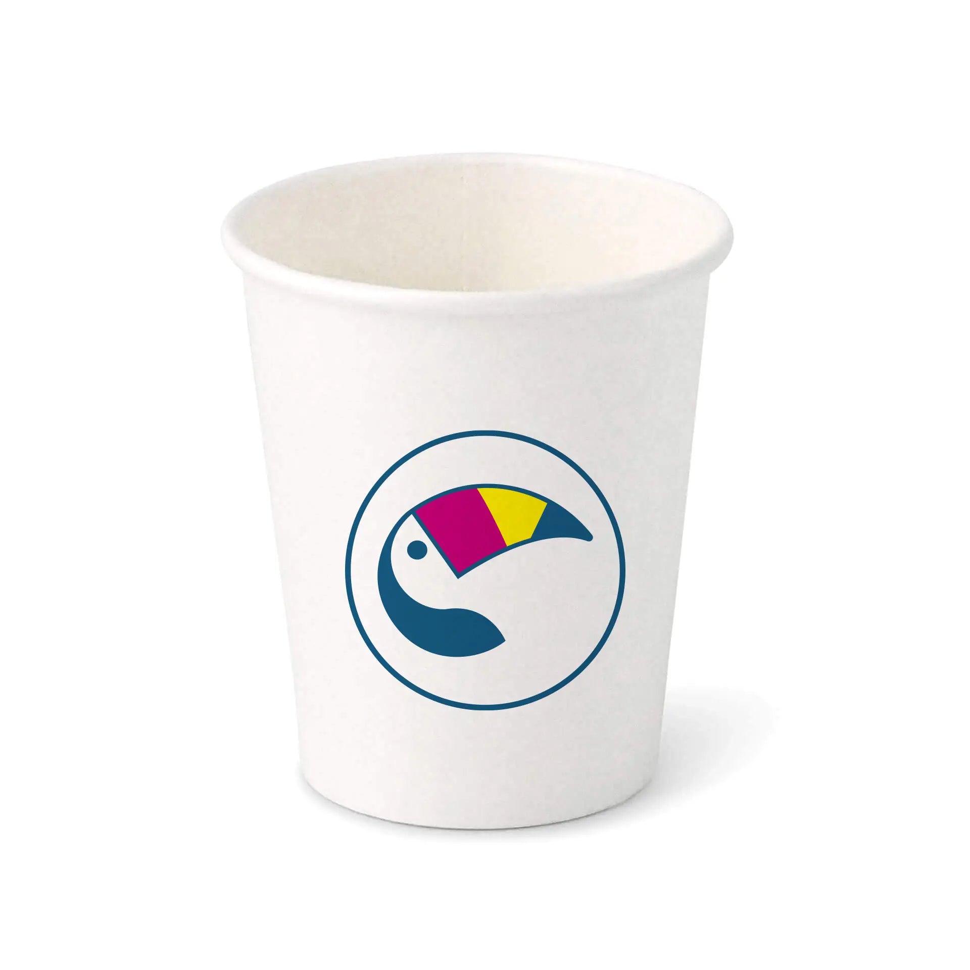 Einwandige bedruckte Pappbecher- Coffee to go Becher mit Logo