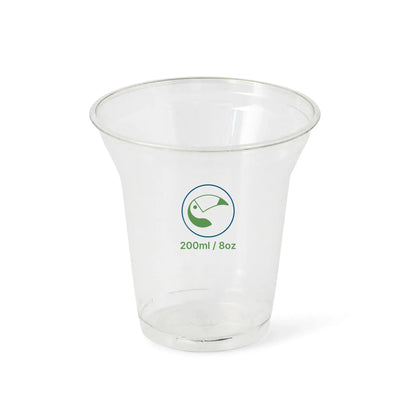 Plastikbecher bedrucken - rPET / PLA Klarbecher