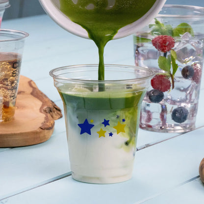 Plastikbecher bedrucken - rPET / PLA Klarbecher