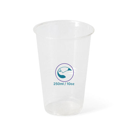 Plastikbecher bedrucken - rPET / PLA Klarbecher