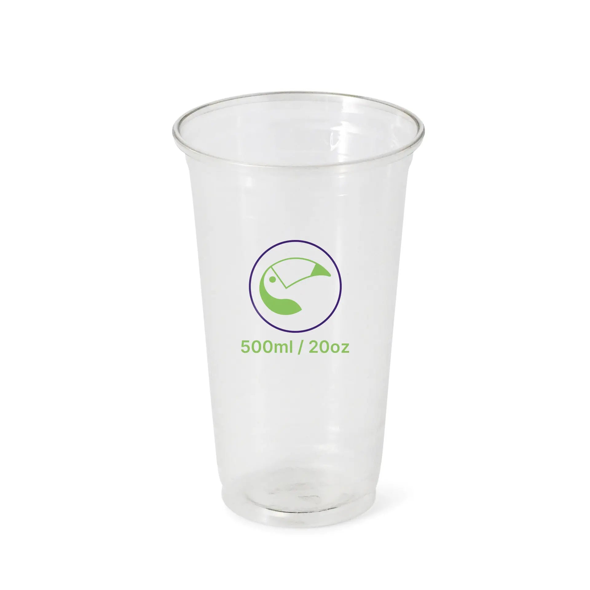 Plastikbecher bedrucken - rPET / PLA Klarbecher