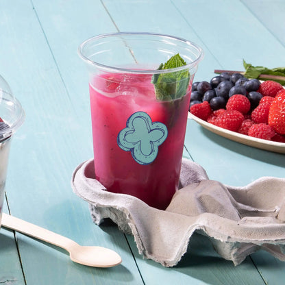 Plastikbecher bedrucken - rPET / PLA Klarbecher