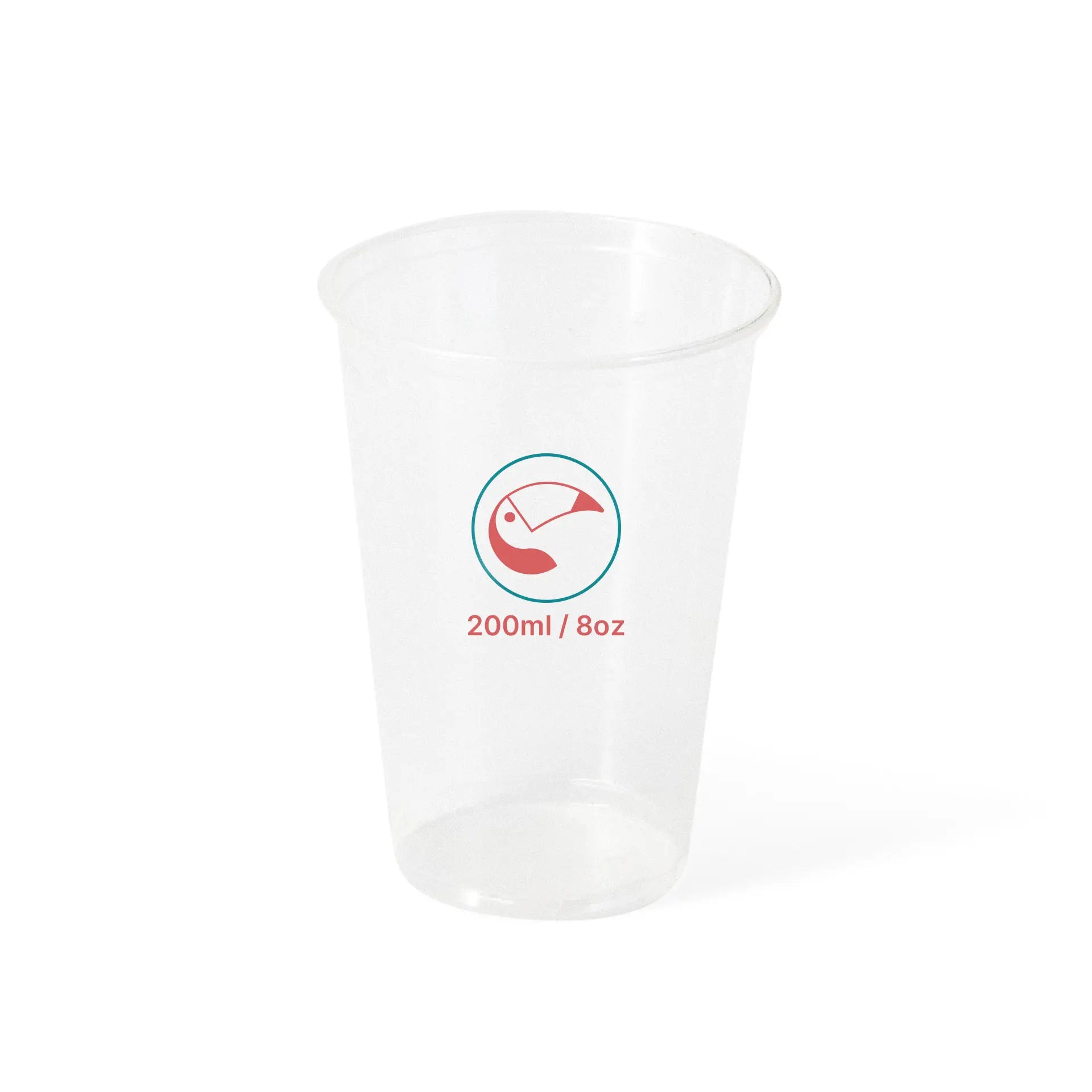 Plastikbecher bedrucken - rPET / PLA Klarbecher