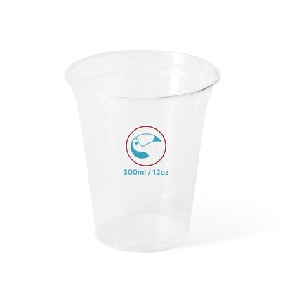 Plastikbecher bedrucken - rPET / PLA Klarbecher