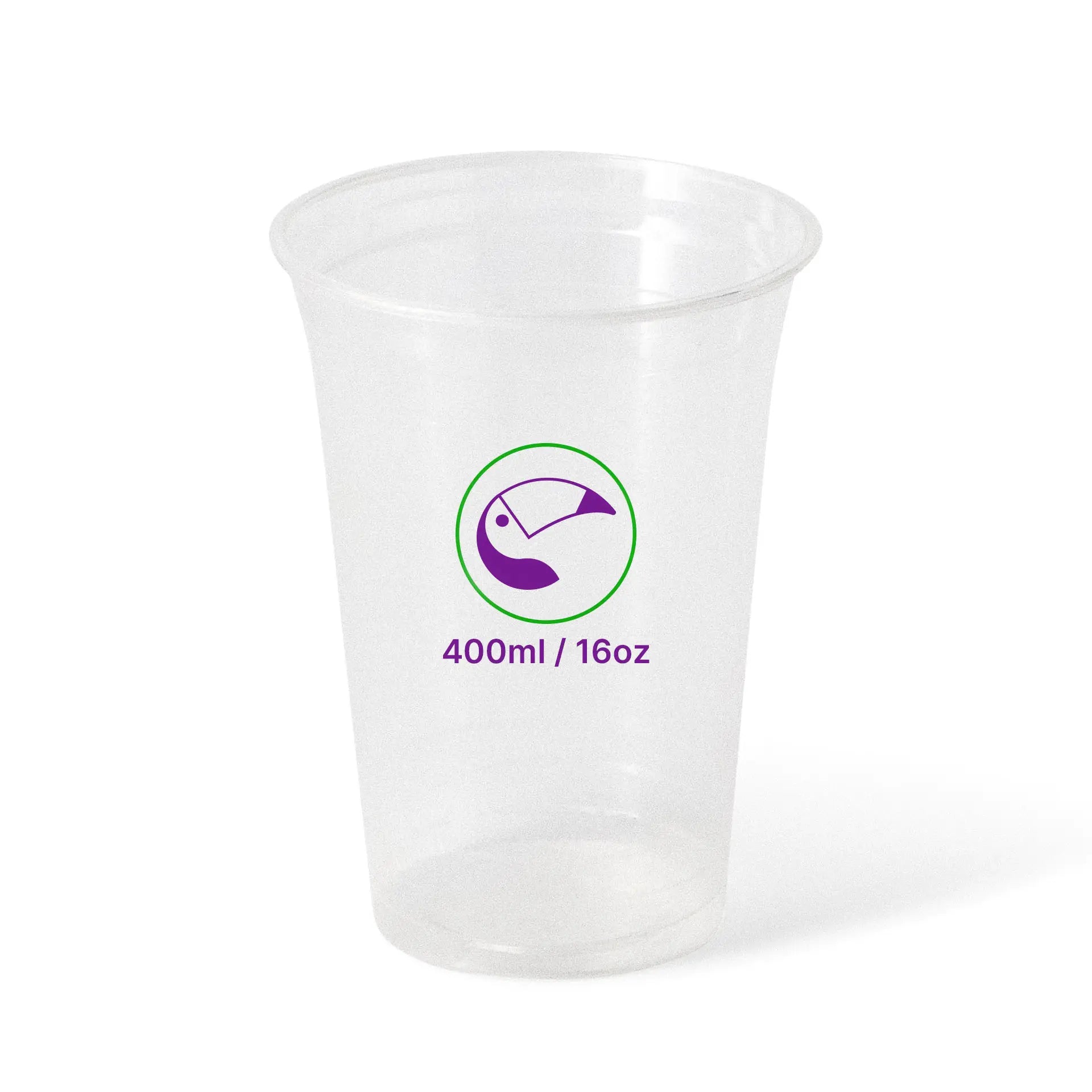 Plastikbecher bedrucken - rPET / PLA Klarbecher