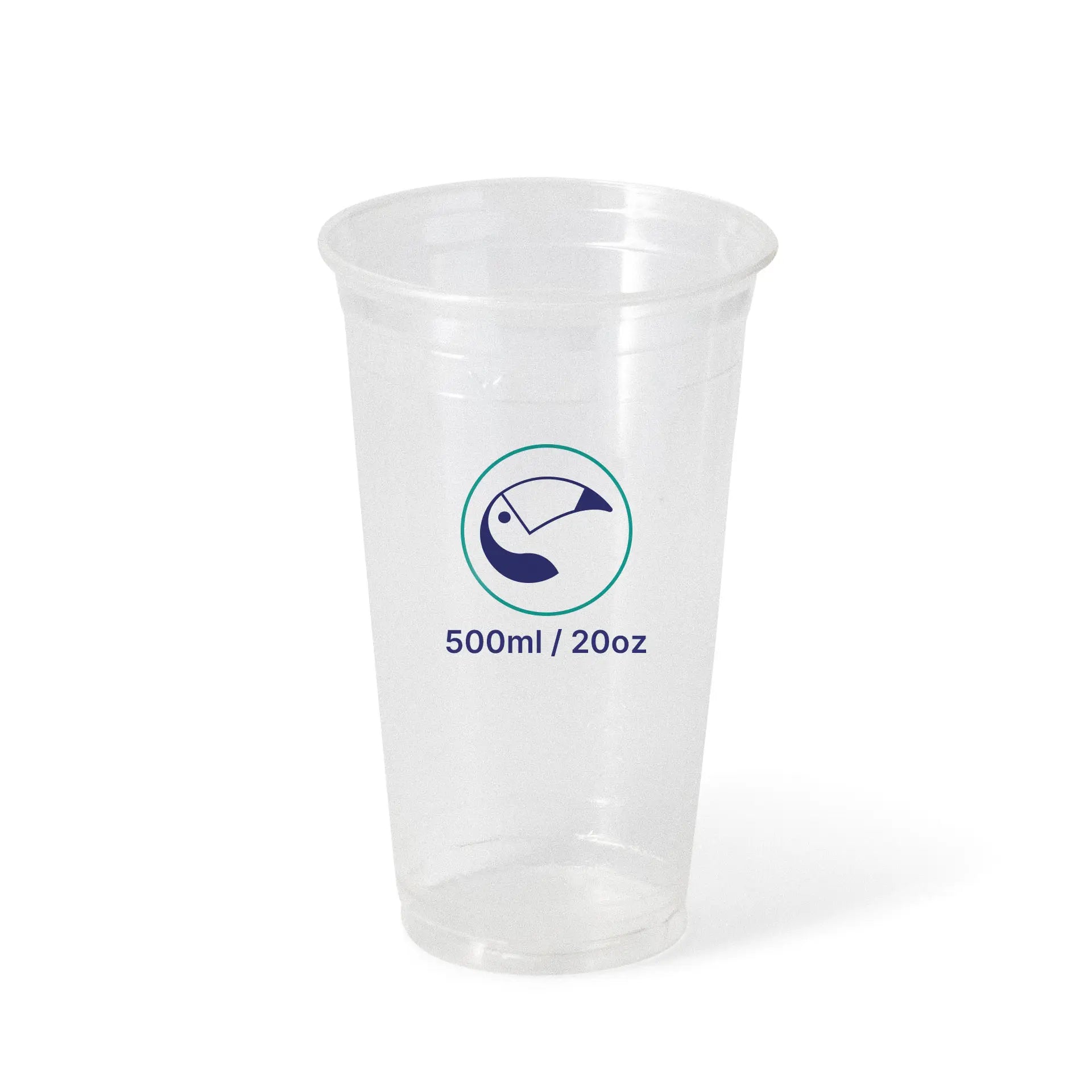 Plastikbecher bedrucken - rPET / PLA Klarbecher