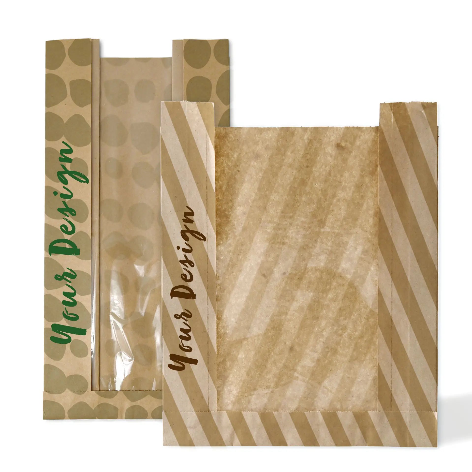 Sichtstreifenbeutel bedruckt