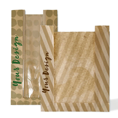 Sichtstreifenbeutel bedruckt