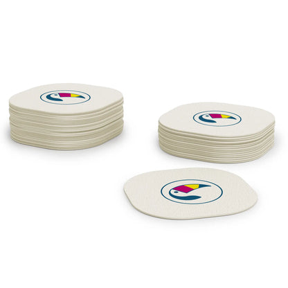 Bedruckte Bierdeckel, Untersetzer für Gläser