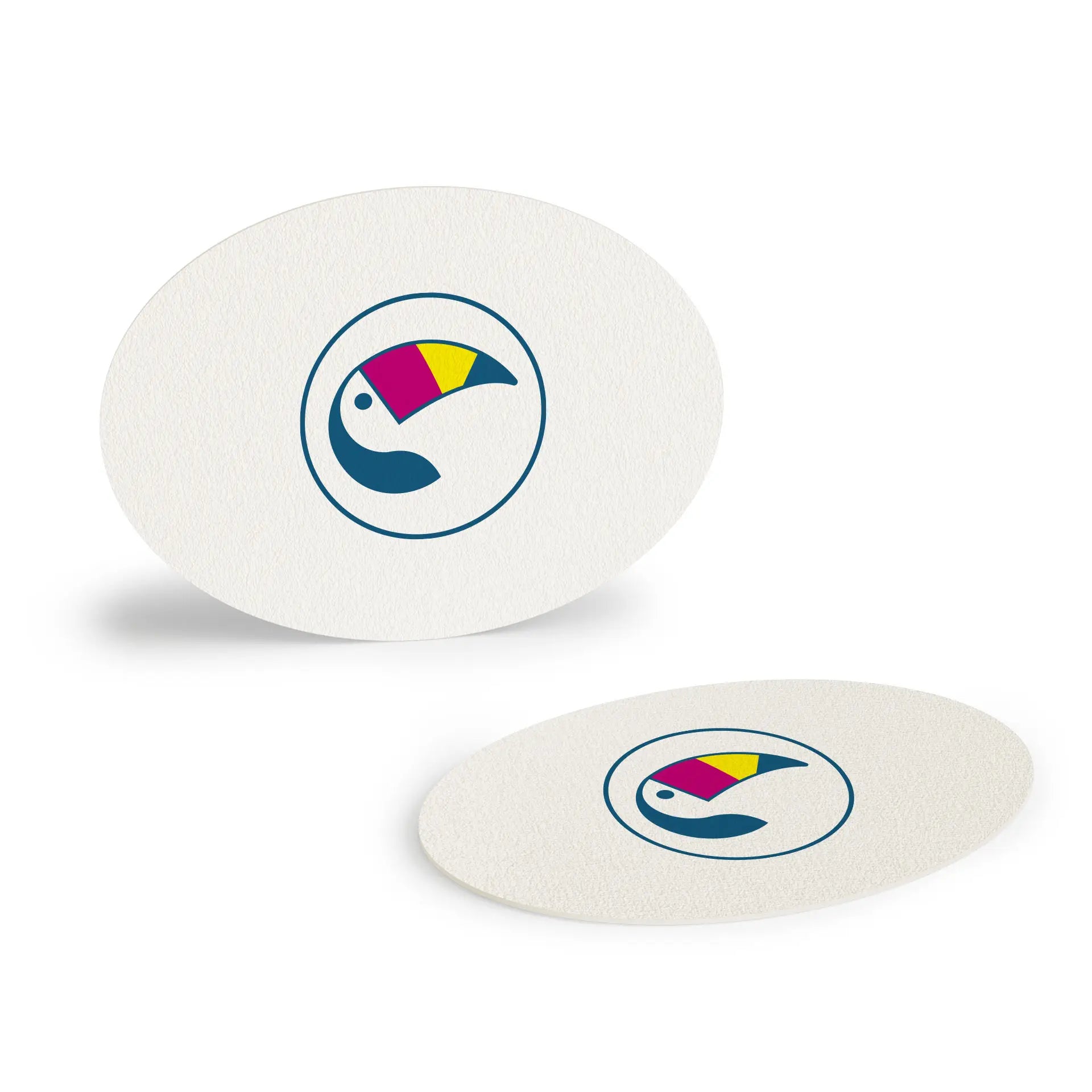 Bedruckte Bierdeckel, Untersetzer für Gläser