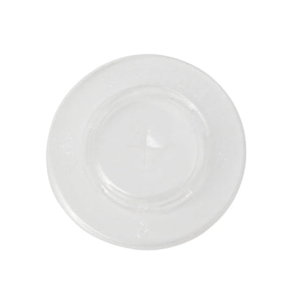 rPET-Flachdeckel Ø 95 mm, Halmkreuz