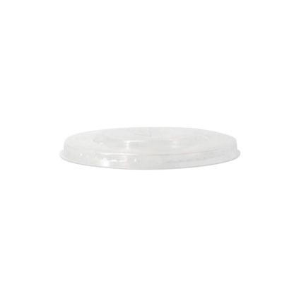 rPET-Flachdeckel Ø 95 mm, Halmkreuz