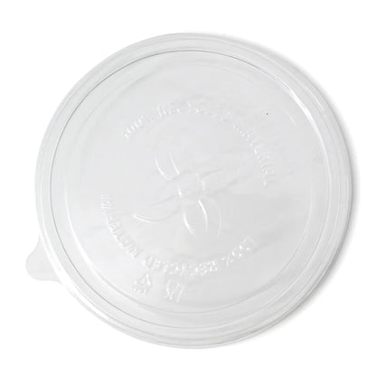 Deckel für Salatschalen, aus rPET, transparent, 150 mm, ohne Druck