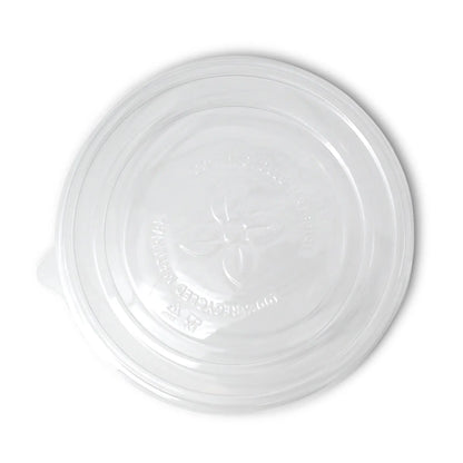 Deckel für Salatschalen, aus rPET, transparent, 185 mm, ohne Druck