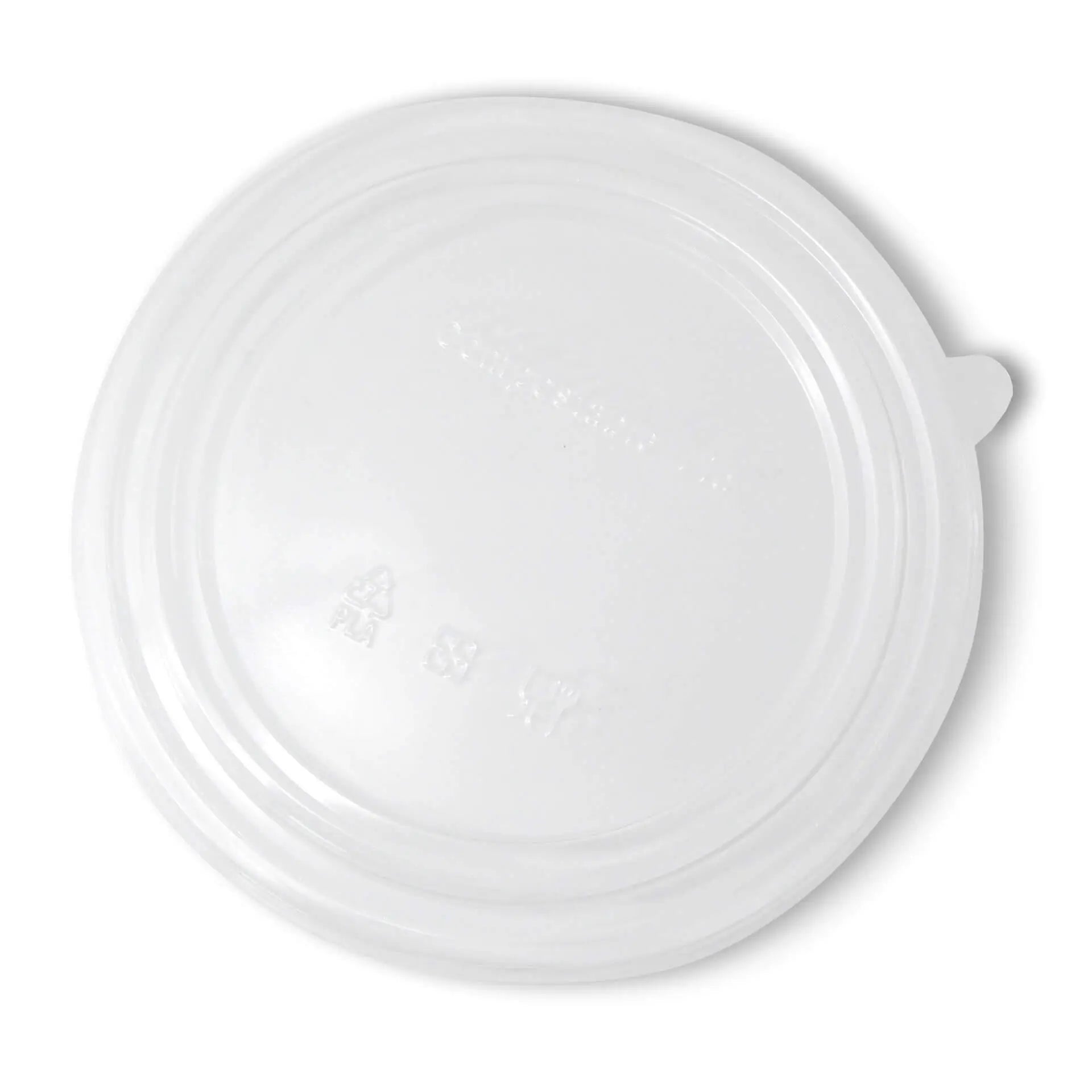 Deckel für Salatschalen, aus PLA, transparent, 185 mm