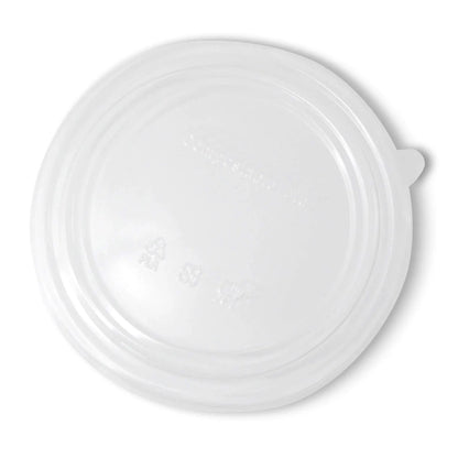 Deckel für Salatschalen, aus PLA, transparent, 185 mm