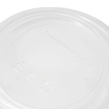 Deckel für Salatschalen, aus PLA, transparent, 185 mm